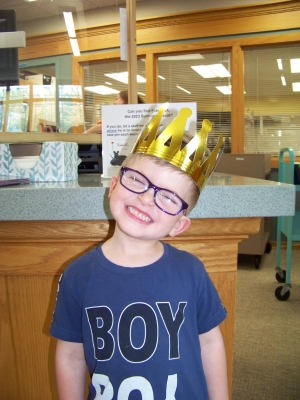 Eliot Berna, 4, completed the 1,000 Books before Kindergarten reading challenge, available through the Beanstack Tracker App. (Submitted photo)