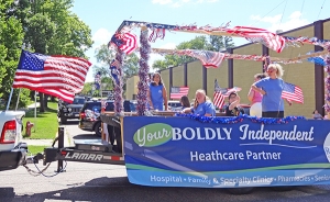Reedsburg Area Medical Center float. (Photos by Heather Stanek)